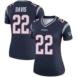 Women's Cody Davis New England Patriots No.22 Legend Jersey - Navy
