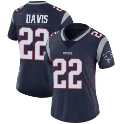Women's Cody Davis New England Patriots No.22 Limited Team Color Vapor Untouchable Jersey - Navy