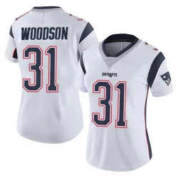 Women's Craig Woodson New England Patriots No.31 Limited Vapor Untouchable Jersey - White