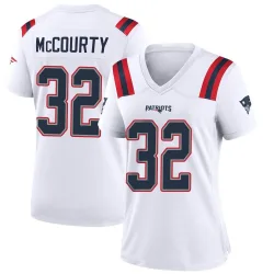 Women's Devin McCourty New England Patriots No.32 Game Jersey - White