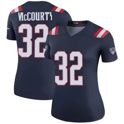 Women's Devin McCourty New England Patriots No.32 Legend Color Rush Jersey - Navy
