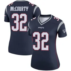 Women's Devin McCourty New England Patriots No.32 Legend Jersey - Navy