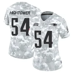 Women's Dont'a Hightower New England Patriots No.54 Limited 2024 Salute to Service Jersey - Arctic Camo