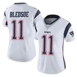 Women's Drew Bledsoe New England Patriots No.11 Limited Vapor Untouchable Jersey - White