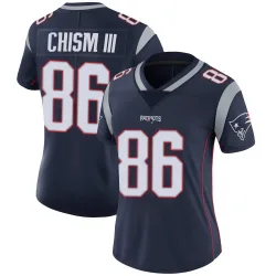 Women's Efton Chism III New England Patriots No.86 Limited Team Color Vapor Untouchable Jersey - Navy