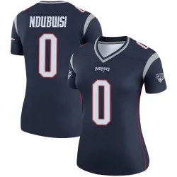 Women's Haggai Ndubuisi New England Patriots No.0 Legend Jersey - Navy