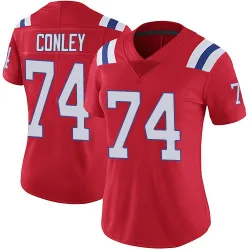 Women's Jack Conley New England Patriots No.74 Limited Vapor Untouchable Alternate Jersey - Red