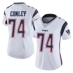 Women's Jack Conley New England Patriots No.74 Limited Vapor Untouchable Jersey - White