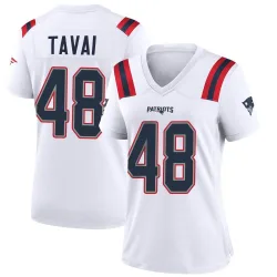 Women's Jahlani Tavai New England Patriots No.48 Game Jersey - White