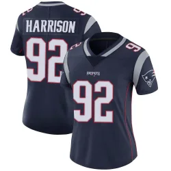 Women's James Harrison New England Patriots No.92 Limited Team Color Vapor Untouchable Jersey - Navy