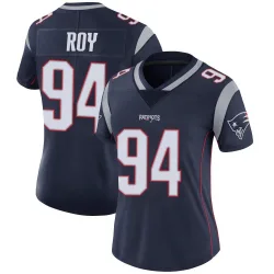 Women's Jaquelin Roy New England Patriots No.94 Limited Team Color Vapor Untouchable Jersey - Navy