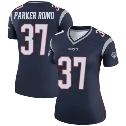 Women's John Parker Romo New England Patriots No.37 Legend Jersey - Navy