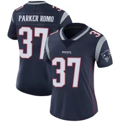 Women's John Parker Romo New England Patriots No.37 Limited Team Color Vapor Untouchable Jersey - Navy