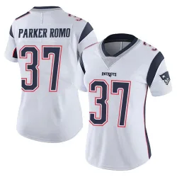 Women's John Parker Romo New England Patriots No.37 Limited Vapor Untouchable Jersey - White