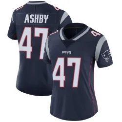 Women's Julian Ashby New England Patriots No.47 Limited Team Color Vapor Untouchable Jersey - Navy