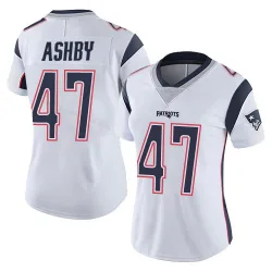 Women's Julian Ashby New England Patriots No.47 Limited Vapor Untouchable Jersey - White