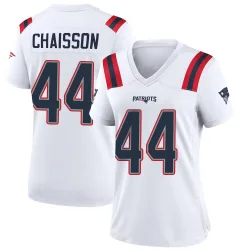 Women's K'Lavon Chaisson New England Patriots No.44 Game Jersey - White