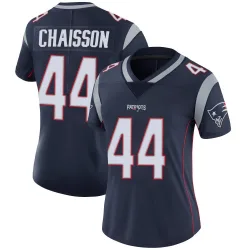 Women's K'Lavon Chaisson New England Patriots No.44 Limited Team Color Vapor Untouchable Jersey - Navy