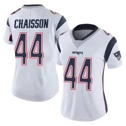 Women's K'Lavon Chaisson New England Patriots No.44 Limited Vapor Untouchable Jersey - White