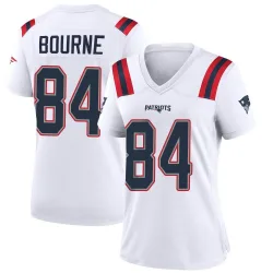 Women's Kendrick Bourne New England Patriots No.84 Game Jersey - White