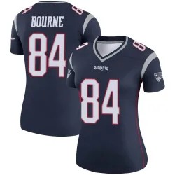 Women's Kendrick Bourne New England Patriots No.84 Legend Jersey - Navy