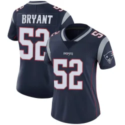 Women's Marcus Bryant New England Patriots No.52 Limited Team Color Vapor Untouchable Jersey - Navy