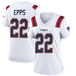 Women's Marcus Epps New England Patriots No.22 Game Jersey - White