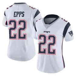 Women's Marcus Epps New England Patriots No.22 Limited Vapor Untouchable Jersey - White
