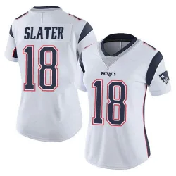 Women's Matthew Slater New England Patriots No.18 Limited Vapor Untouchable Jersey - White
