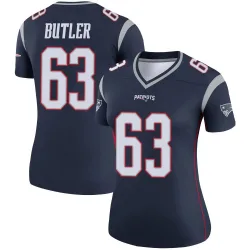 Women's Mehki Butler New England Patriots No.63 Legend Jersey - Navy