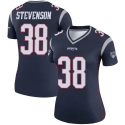 Women's Rhamondre Stevenson New England Patriots No.38 Legend Jersey - Navy