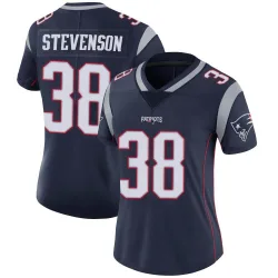 Women's Rhamondre Stevenson New England Patriots No.38 Limited Team Color Vapor Untouchable Jersey - Navy