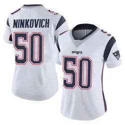 Women's Rob Ninkovich New England Patriots No.50 Limited Vapor Untouchable Jersey - White