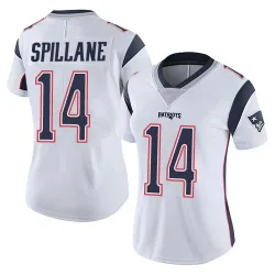 Women's Robert Spillane New England Patriots No.14 Limited Vapor Untouchable Jersey - White