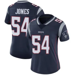 Women's Truman Jones New England Patriots No.54 Limited Team Color Vapor Untouchable Jersey - Navy