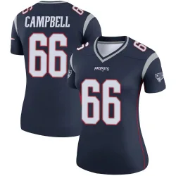 Women's Will Campbell New England Patriots No.66 Legend Jersey - Navy