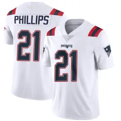 Youth Adrian Phillips New England Patriots No.21 Limited Vapor Untouchable Jersey - White