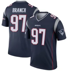 Youth Alan Branch New England Patriots No.97 Legend Jersey - Navy