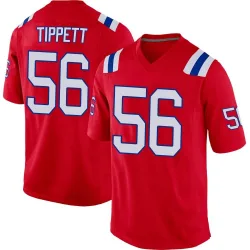 Youth Andre Tippett New England Patriots No.56 Game Alternate Jersey - Red