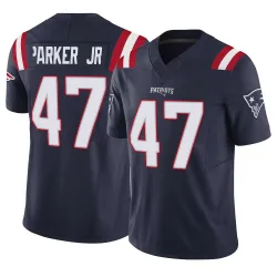 Youth Andrew Parker Jr. New England Patriots No.47 Limited Vapor F.U.S.E. Jersey - Navy