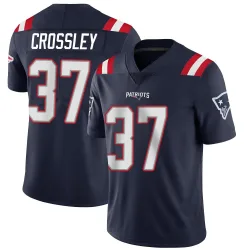 Youth Brandon Crossley New England Patriots No.37 Limited Team Color Vapor Untouchable Jersey - Navy