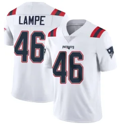 Youth Brock Lampe New England Patriots No.46 Limited Vapor Untouchable Jersey - White