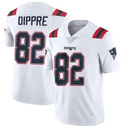 Youth CJ Dippre New England Patriots No.82 Limited Vapor Untouchable Jersey - White