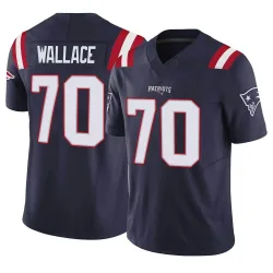 Youth Caedan Wallace New England Patriots No.70 Limited Vapor F.U.S.E. Jersey - Navy