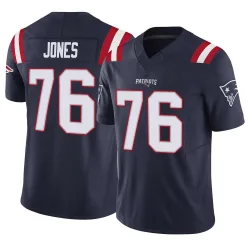 Youth Caleb Jones New England Patriots No.76 Limited Vapor F.U.S.E. Jersey - Navy