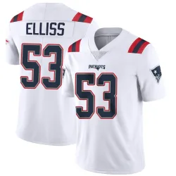 Youth Christian Elliss New England Patriots No.53 Limited Vapor Untouchable Jersey - White