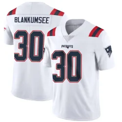 Youth Demeer Blankumsee New England Patriots No.30 Limited Vapor Untouchable Jersey - White