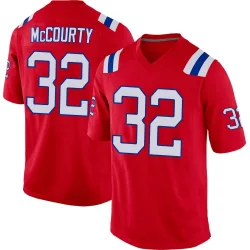 Youth Devin McCourty New England Patriots No.32 Game Alternate Jersey - Red