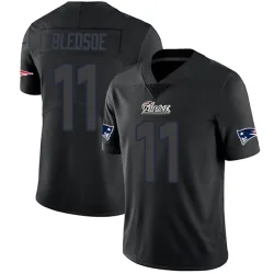Youth Drew Bledsoe New England Patriots No.11 Limited Jersey - Black Impact
