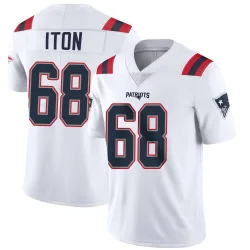 Youth Isaiah Iton New England Patriots No.68 Limited Vapor Untouchable Jersey - White